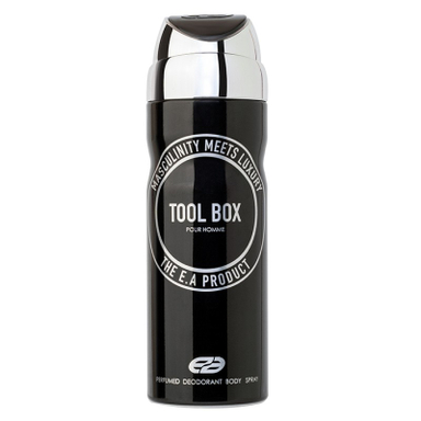 اسپری خوشبو کننده بدن مردانه عماد آرا مدل Tool Box حجم 200 میلی لیتر