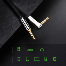 کابل 1 به 1 صدا AUX Jack 3.5mm یوگرین مدل AV119 کد 10598 طول 1.5 متر