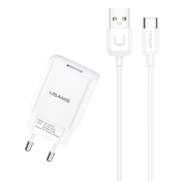 شارژر دیواری یوسمز مدل T21 Charger KIT به همراه کابل Type-C