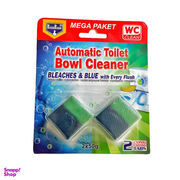 قرص جرمگیر توالت فرنگی کواکوا مدل BLEACHES بسته 2 عددی