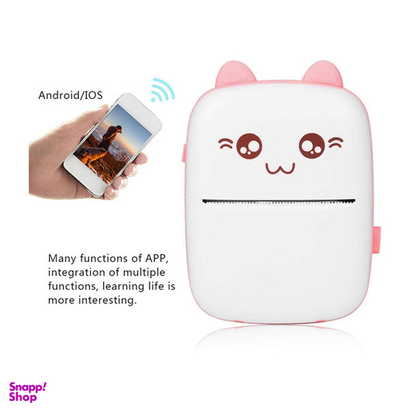 پرینتر لیبل زن حرارتی ناب سل مدل پرتابل خرگوشی کد PIN-NAAB001