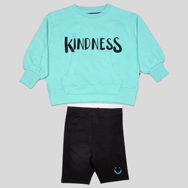 ست سویشرت و شورت دخترانه جورج مدل Kindness