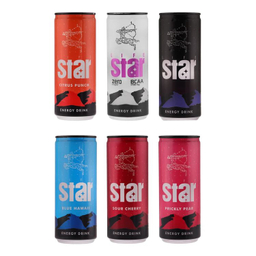 انرژی زا گازدار لایف استار حجم 250 میلی لیتر بسته 6 عددی