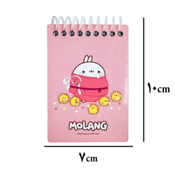 دفتر یادداشت 60 برگ طرح مولانگ و جوجه ها کد 1
