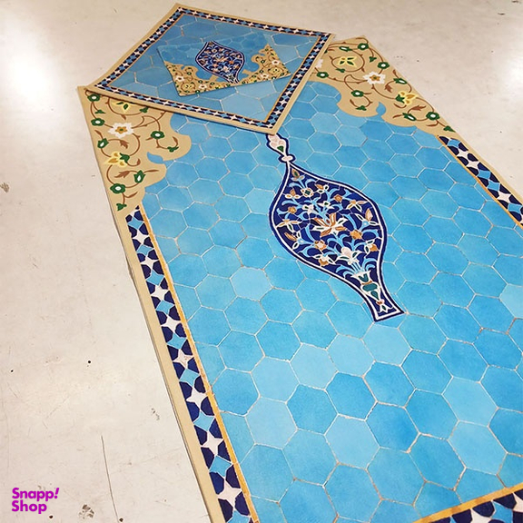 سجاده و جانماز طرح کاشی کد MKH01