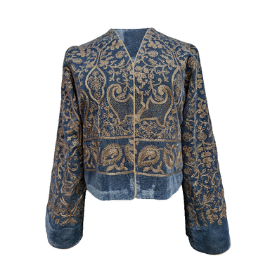 کت زنانه کد 354 رنگ آبی