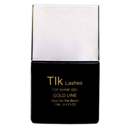 ژل براق کننده لاک ناخن تیک مدل Golden Line حجم 12 میلی لیتر