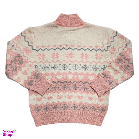 ژاکت دخترانه مدل قلب و برفی کد 550011