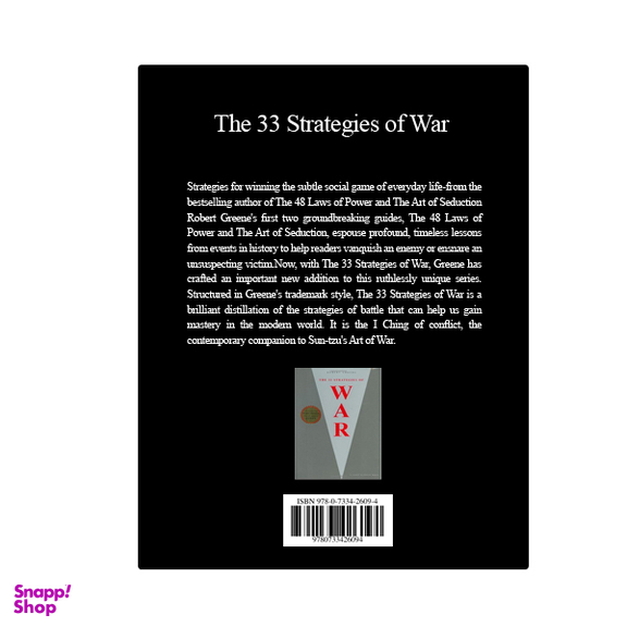 کتاب  The 33 Strategies of War اثرRobert Greene انتشارات نبض دانش