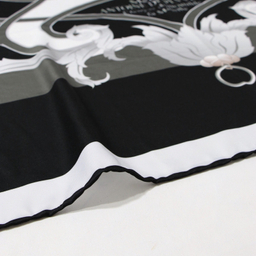 روسری زنانه آنالیا مدل ابریشم دور دست دوز کد 6057