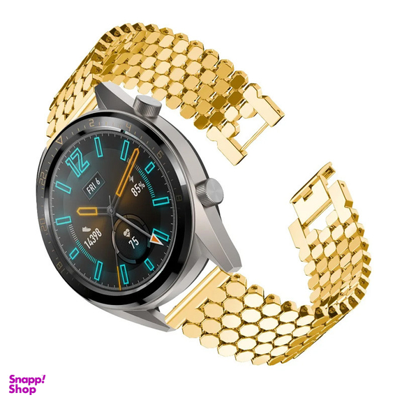 بند اپیکوی مدل Stain Less Bee 20mm مناسب برای ساعت هوشمند سامسونگ سری Galaxy Watch 4/5/6/ َActive1/2