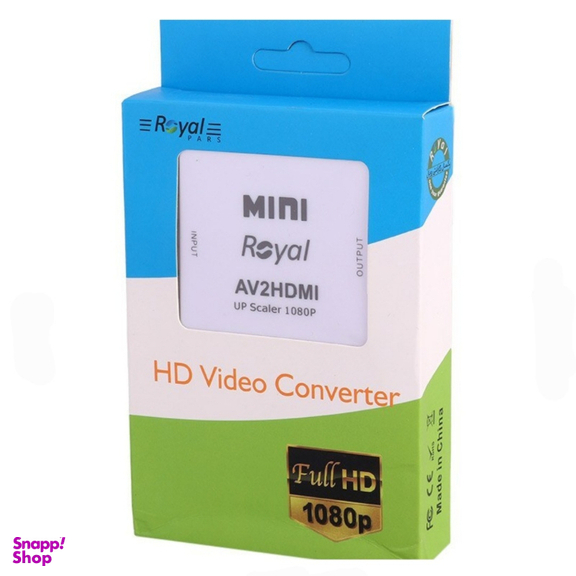 تبدیل AV به HDMI رویال مدل Mini HD Convertor