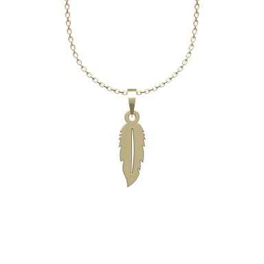 گردنبند طلا 18 عیار زنانه مدوپد مدل پر کد PP2-1-1192