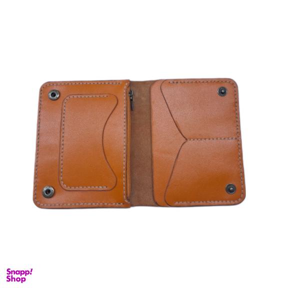 کیف پول چرم طبیعی دست دوز مدل ChDD3
