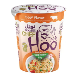 نودل لیوانی شف هو طعم گوشت وزن 65 گرم