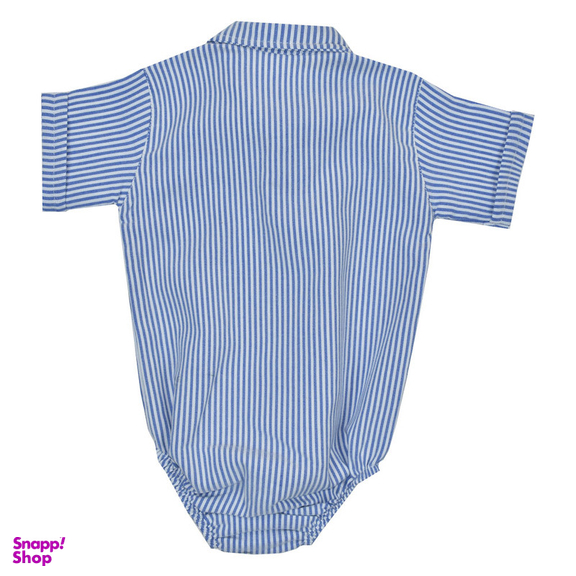 بادی آستین کوتاه نوزادی آنالی مدل راه راه کد 4