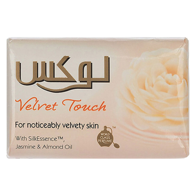 صابون یاس و روغن بادام لوکس مدل Velvet Touch وزن 90 گرم