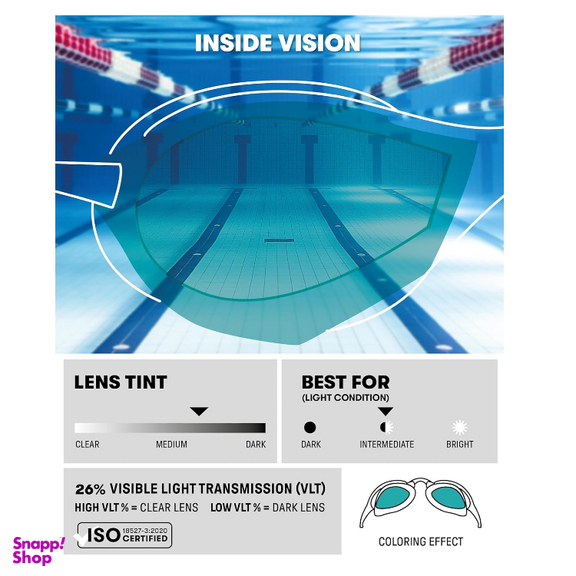 عینک شنا آرنا مدل Cobra Swipe Mirror