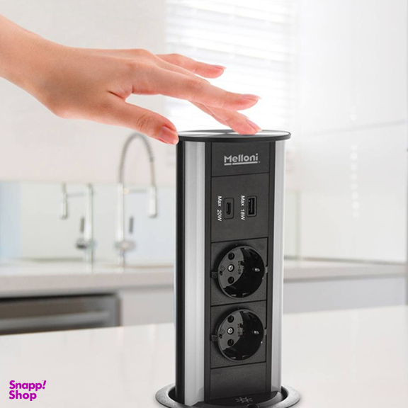 پریز توکار ملونی مدل 10066