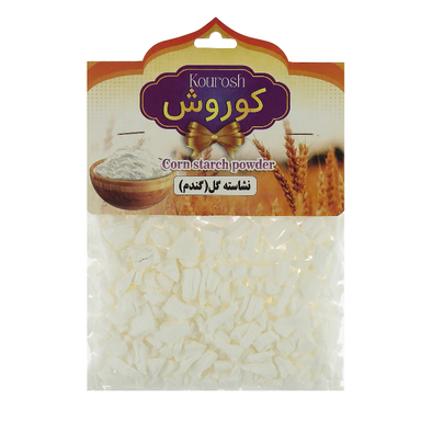 نشاسته گل گندم کوروش وزن 100 گرم