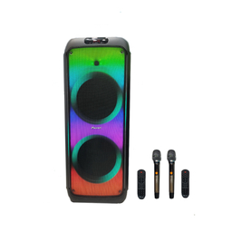 اسپیکر ایستاده رکسون مدل HT-D70 به همراه 2 عدد میکروفن بی سیم