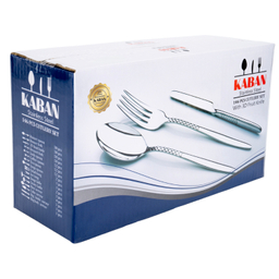 سرویس قاشق چنگال 146 پارچه کابان کد 163 Kaban