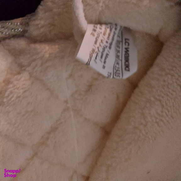 دمپایی حوله ای ال سی وایکیکی مدل الماسی آنتی باکتریال