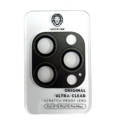 محافظ لنز دوربین گرین لاین مدل HD Plus مناسب برای گوشی موبایل اپل iPhone 15 Pro / 15 Pro Max