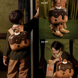 کوله پشتی بچگانه زوی زویی مدل Chocolate Ice Cream کد B18-D