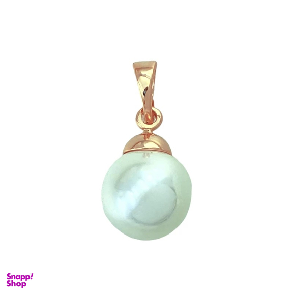 پلاک گردنبند زنانه ژوپینگ طرح مروارید کد 66