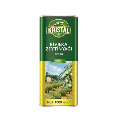 روغن زیتون کریستال حجم ۱ لیتر