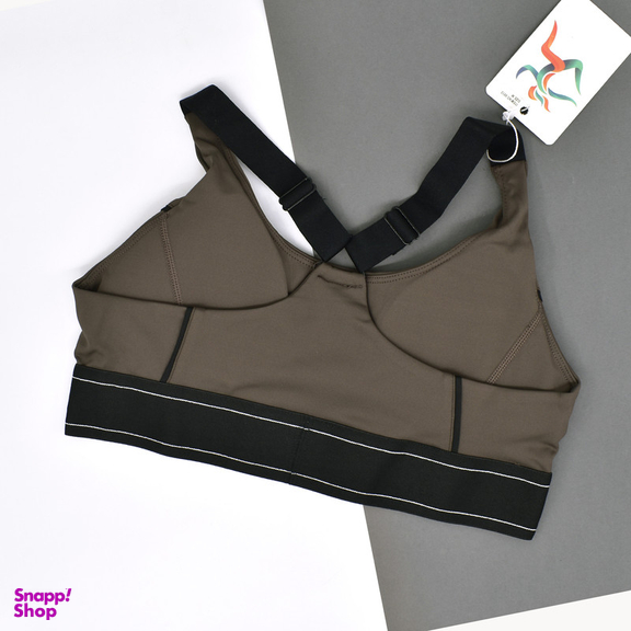 ست تاپ و لگینگ ورزشی زنانه مدل ملورین کد M5217 رنگ خاکی