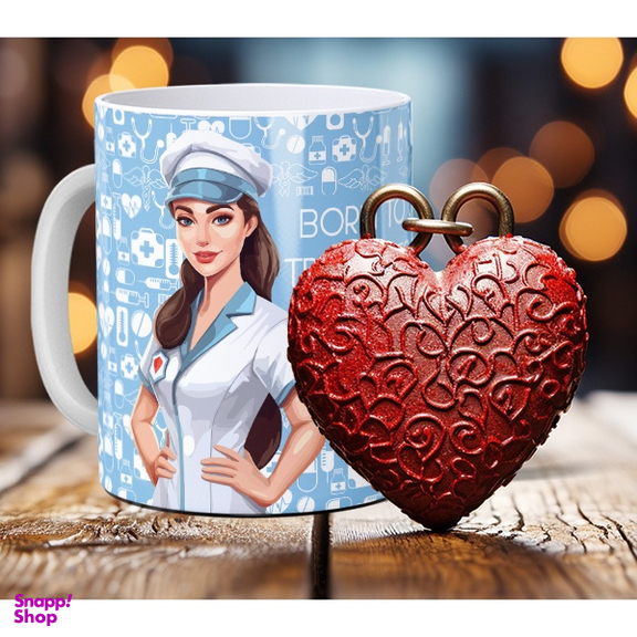 ماگ لاژید مدل مشاغل طرح پرستار کد J007