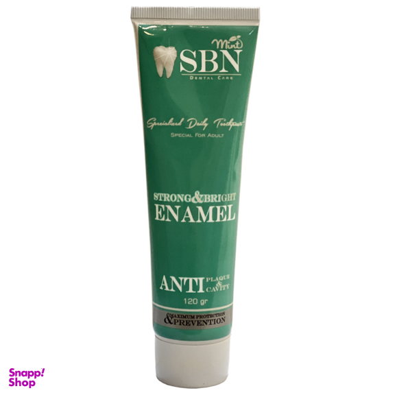 خمیر دندان ضد پلاک اس بی ان مدل Anti plaque & cavity وزن 120 گرم