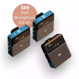 میکروفون بی سیم یقه ای مدل SX9