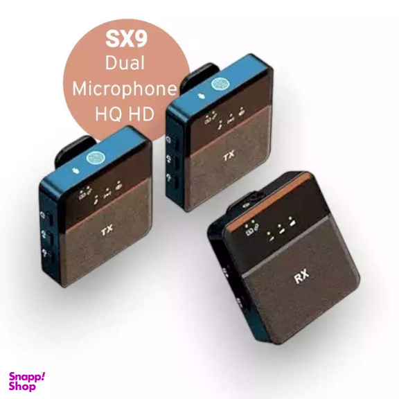 میکروفون بی سیم یقه ای مدل SX9