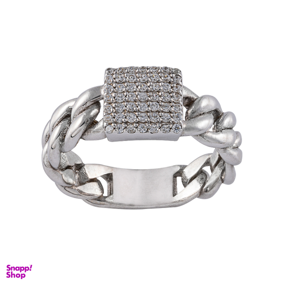 انگشتر طلا 18 عیار زنانه جواهری سون کد 0117