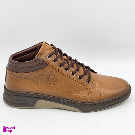 کفش راحتی مردانه شمس کد 4677 رنگ قهوهای