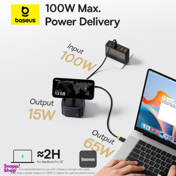 هاب 7 پورت Type-C بیسوس مدل BS-OH122 B00072900121