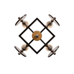 لوستر 4 شعله بی ال مدل گس لایت