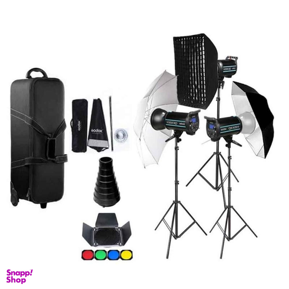 کیت فلش گودکس مدل Godox QS-300 II kit کد 00320