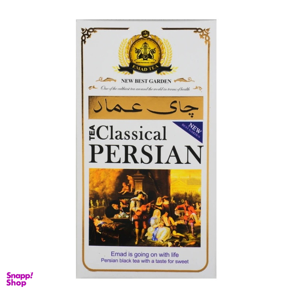چای ایرانی کلاسیک عماد وزن 400 گرم