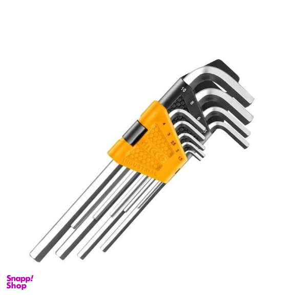 آچار آلن بلند اینکو کد HHK-11092 بسته 9 عددی