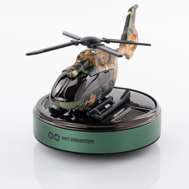خوشبو کننده خورشیدی خودرو گیفت کالکشن مدل هلیکوپتر ارتشی