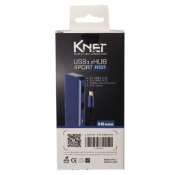 هاب 4 پورت Type-C کی نت مدل K-HC321