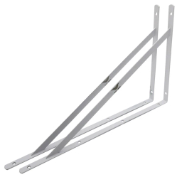 پایه نگهدارنده طبقه دیواری مدل بت کد YPEK-500x320CM مجموعه 2 عددی