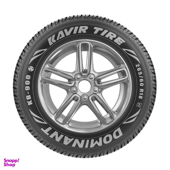 لاستیک خودرو کویر تایر مدل گل KB900 سایز 265/60R18 دو حلقه