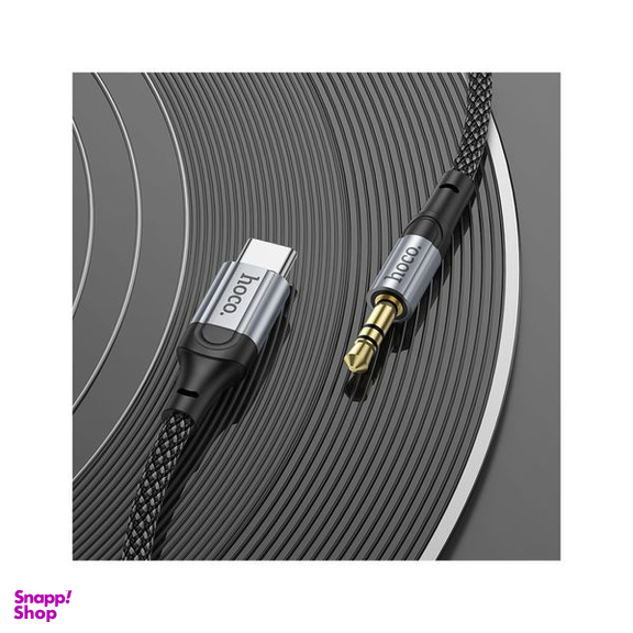 کابل تبدیل USB-C به جک 3.5 میلی متری هوکو مدل UPA26 طول 1 متر