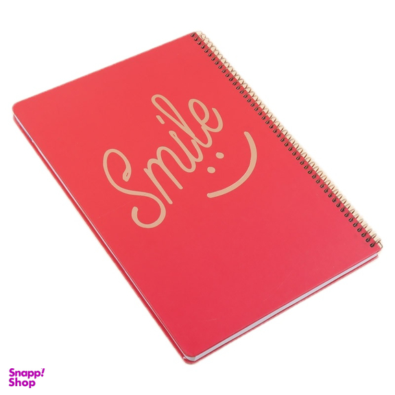دفتر سیمی 100 برگ سویل طرح smile