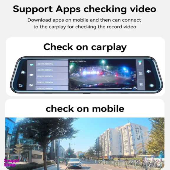 مانیتور و دوربین ثبت وقایع یسیدو مدل Dash CAM Yesido KM24